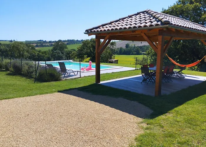 Vakantiehuis Cosy En Pleine Nature A Grazac (Tarn)